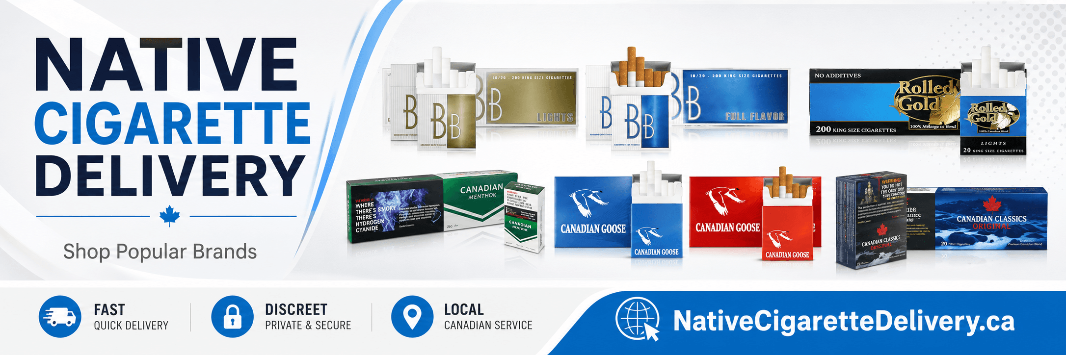 Native Cigarette Delivery — shop popular brands